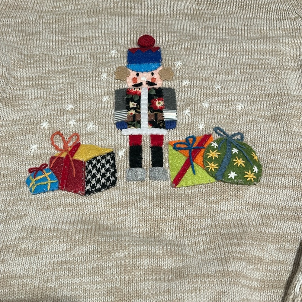 Christopher & Banks holiday sweater Large